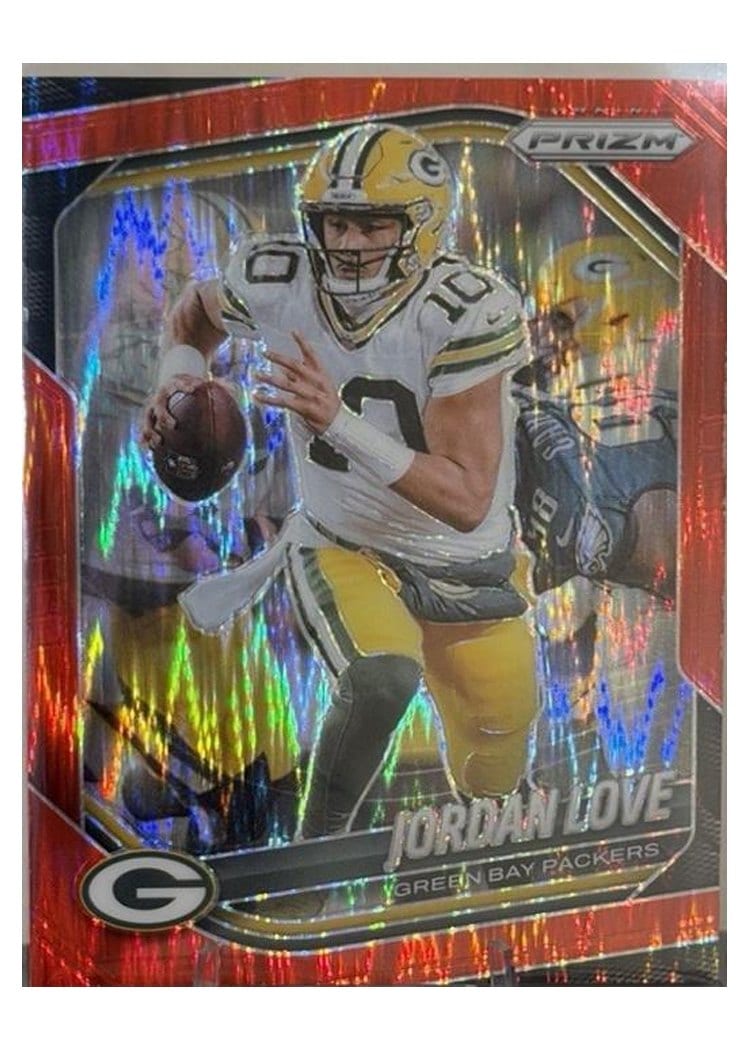 2025 Panini Prizm Base Set Jordan Love #82 card