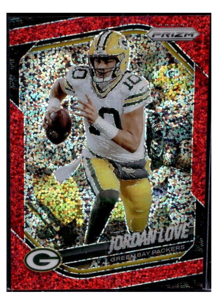 2025 Panini Prizm Base Set Jordan Love #82 card