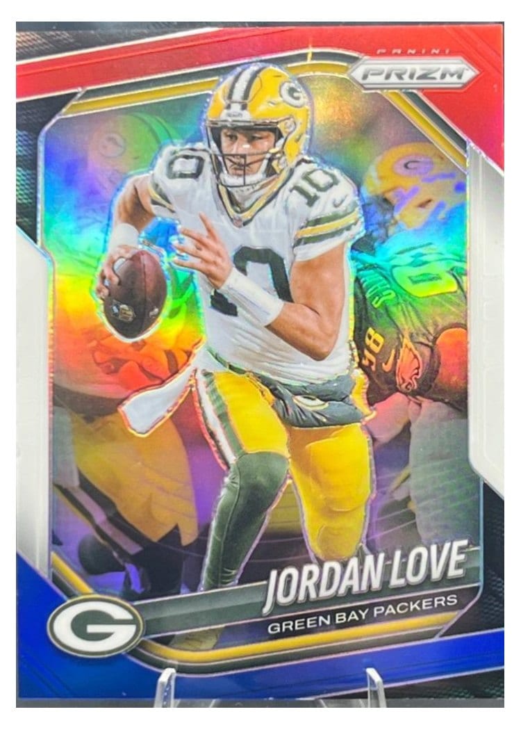 2025 Panini Prizm Base Set Jordan Love #82 card