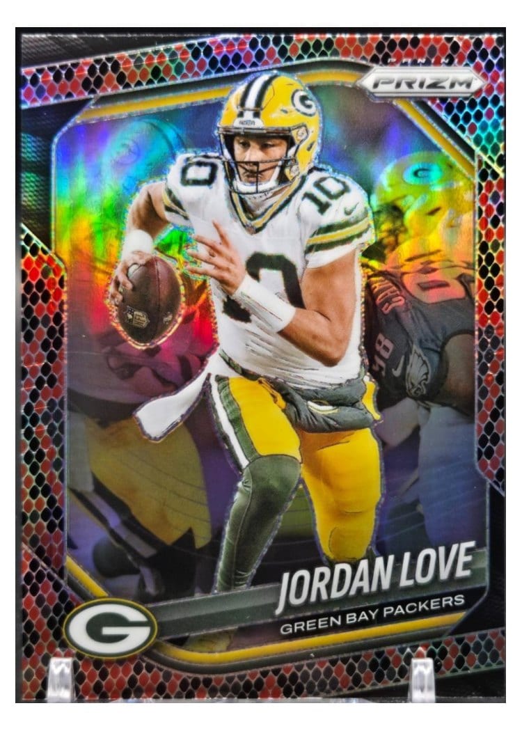 2025 Panini Prizm Base Set Jordan Love #82 card