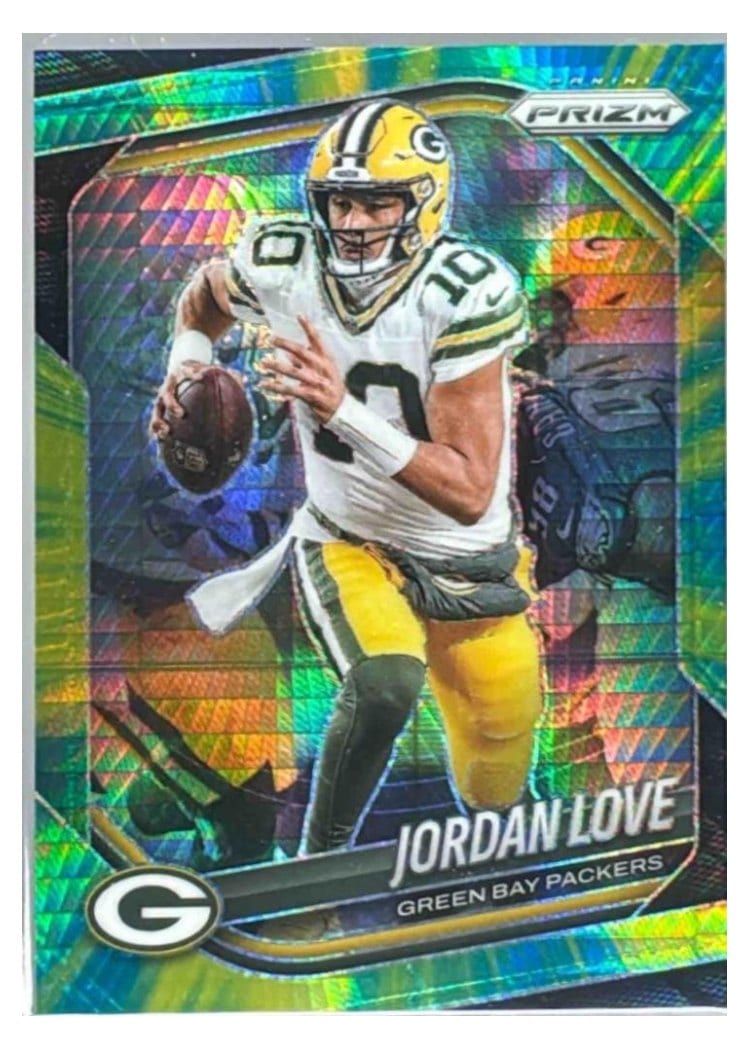 2025 Panini Prizm Base Set Jordan Love #82 card