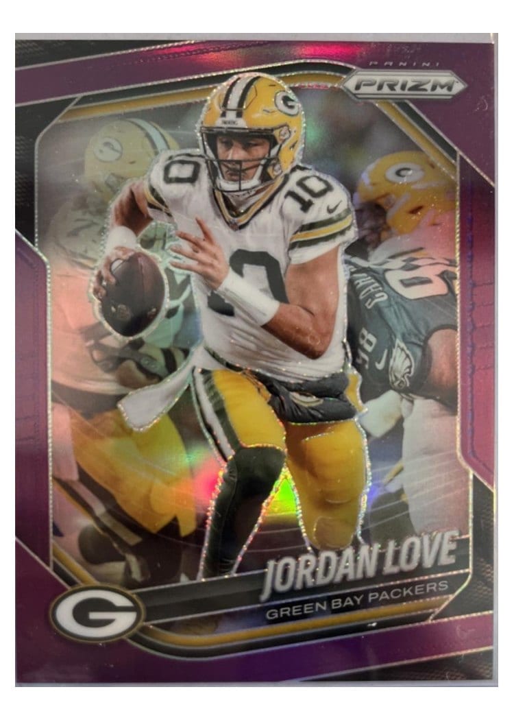 2025 Panini Prizm Base Set Jordan Love #82 card