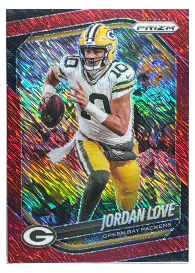 2025 Panini Prizm Base Set Jordan Love #82 card