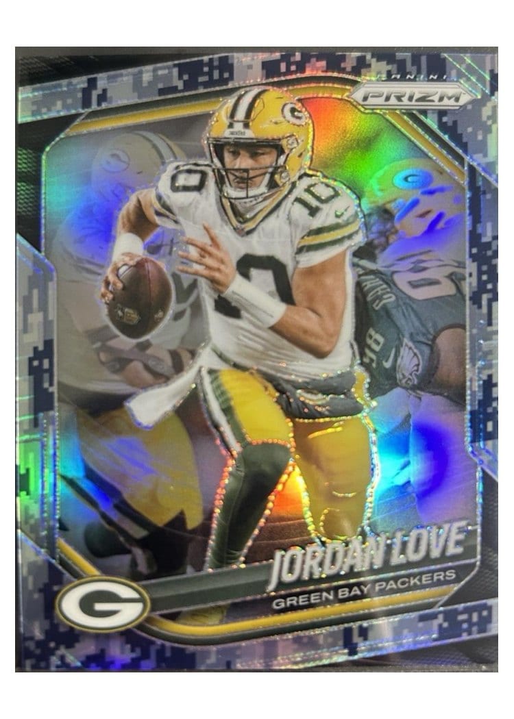2025 Panini Prizm Base Set Jordan Love #82 card