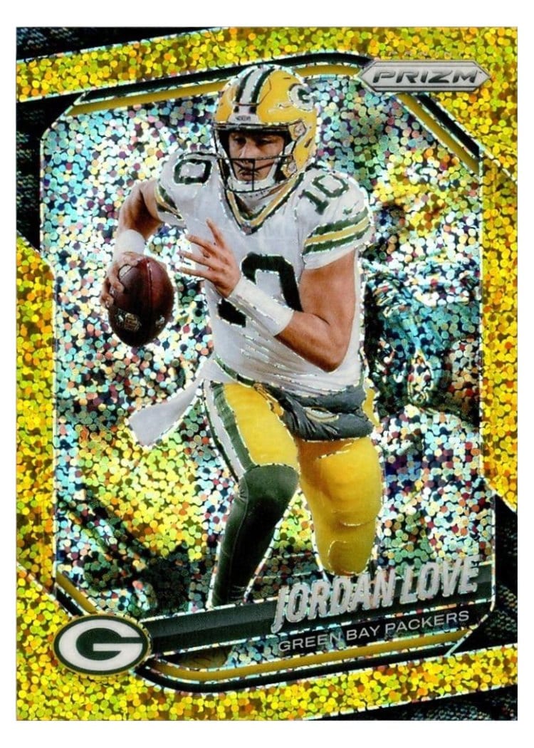 2025 Panini Prizm Base Set Jordan Love #82 card