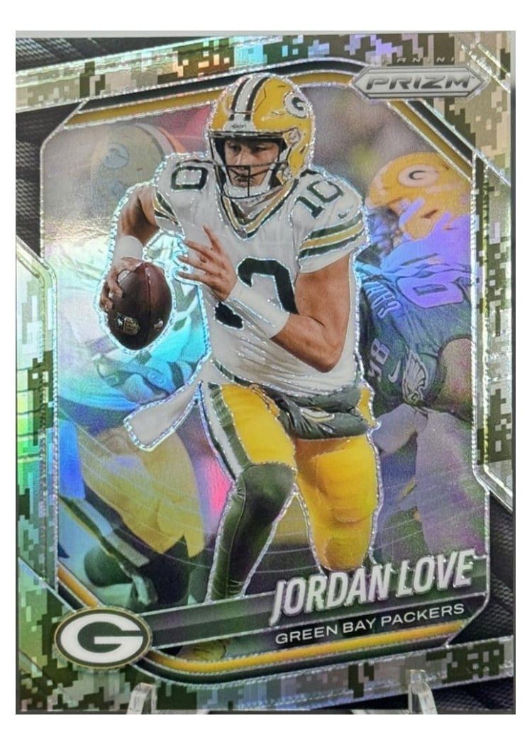 2025 Panini Prizm Base Set Jordan Love #82 card