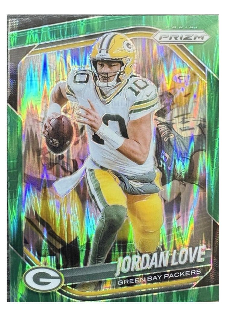 2025 Panini Prizm Base Set Jordan Love #82 card