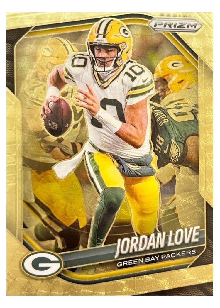 2025 Panini Prizm Base Set Jordan Love #82 card
