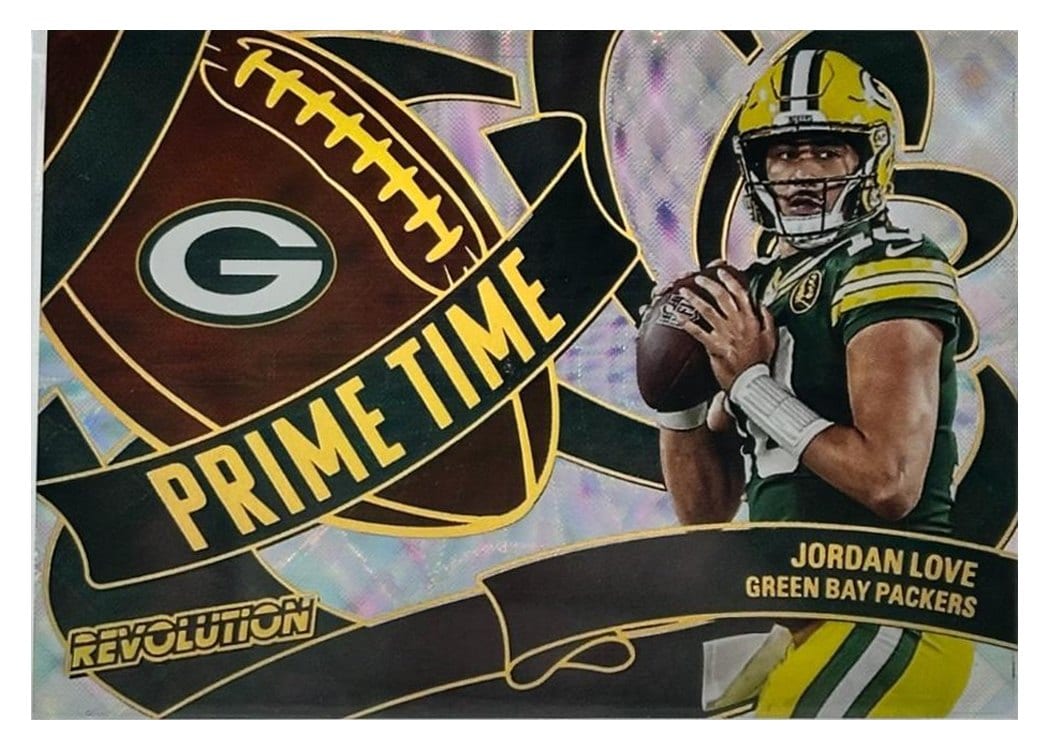 2025 Panini Revolution Prime Time Performers Jordan Love #15 card
