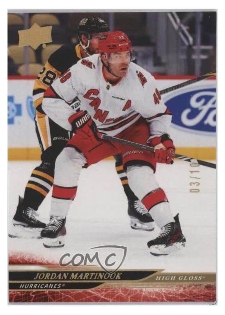 2024-25 Upper Deck Base Set Jordan Martinook #522 card