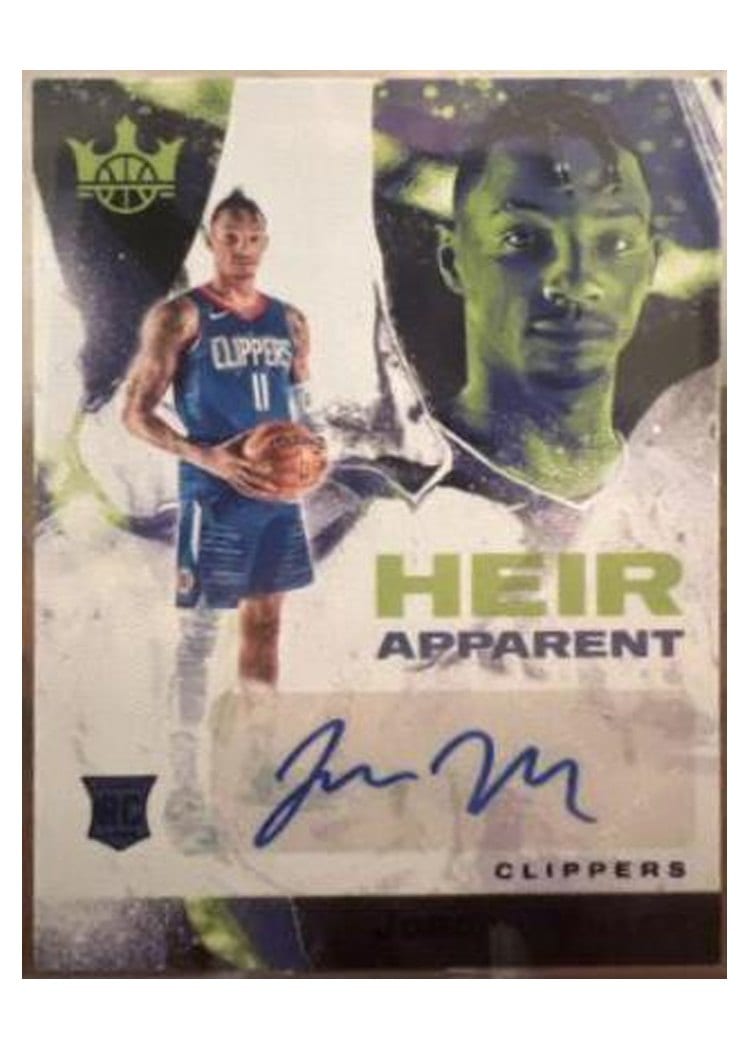 2023-24 Panini Court Kings Heir Apparent Autographs Jordan Miller #HA-JML card