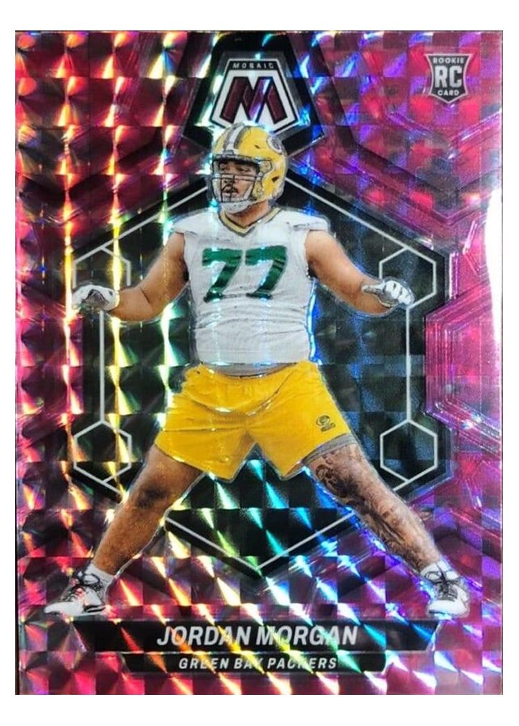 2024 Panini Mosaic Base Set Jordan Morgan Camo Pink #325 card