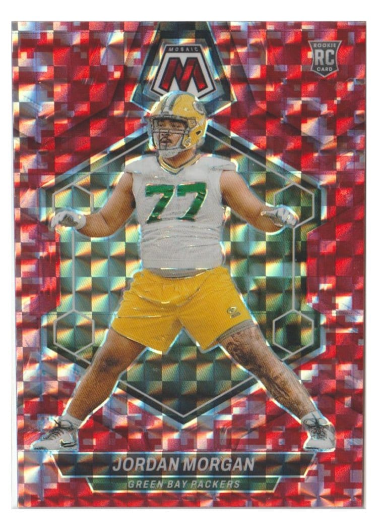 2024 Panini Mosaic Base Set Jordan Morgan Camo Red #325 card