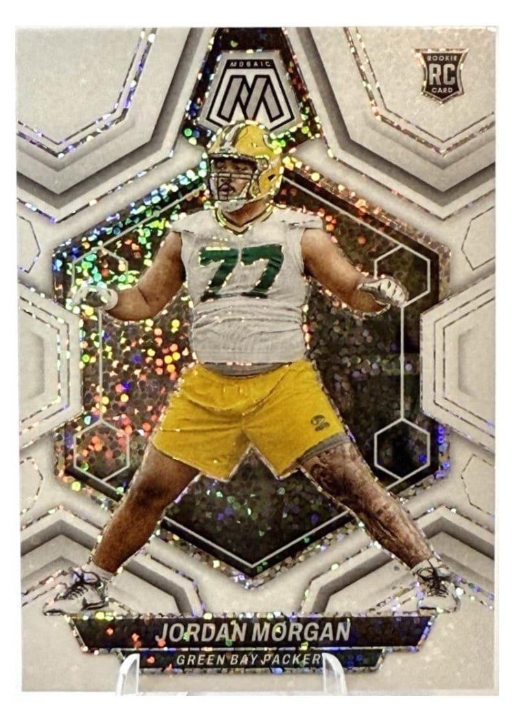2024 Panini Mosaic Base Set Jordan Morgan White Sparkle #325 card