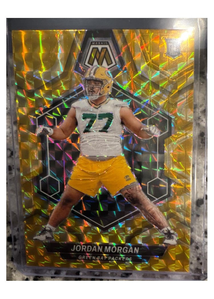 2024 Panini Mosaic Base Set Jordan Morgan Yellow Reactive #325 card