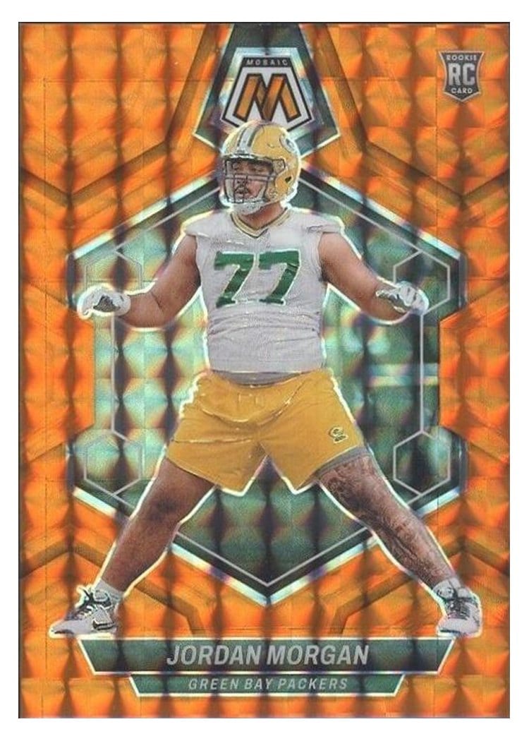 2024 Panini Mosaic Base Set Jordan Morgan Orange #325 card