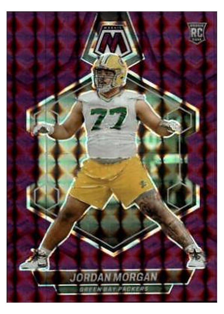 2024 Panini Mosaic Base Set Jordan Morgan Purple #325 card