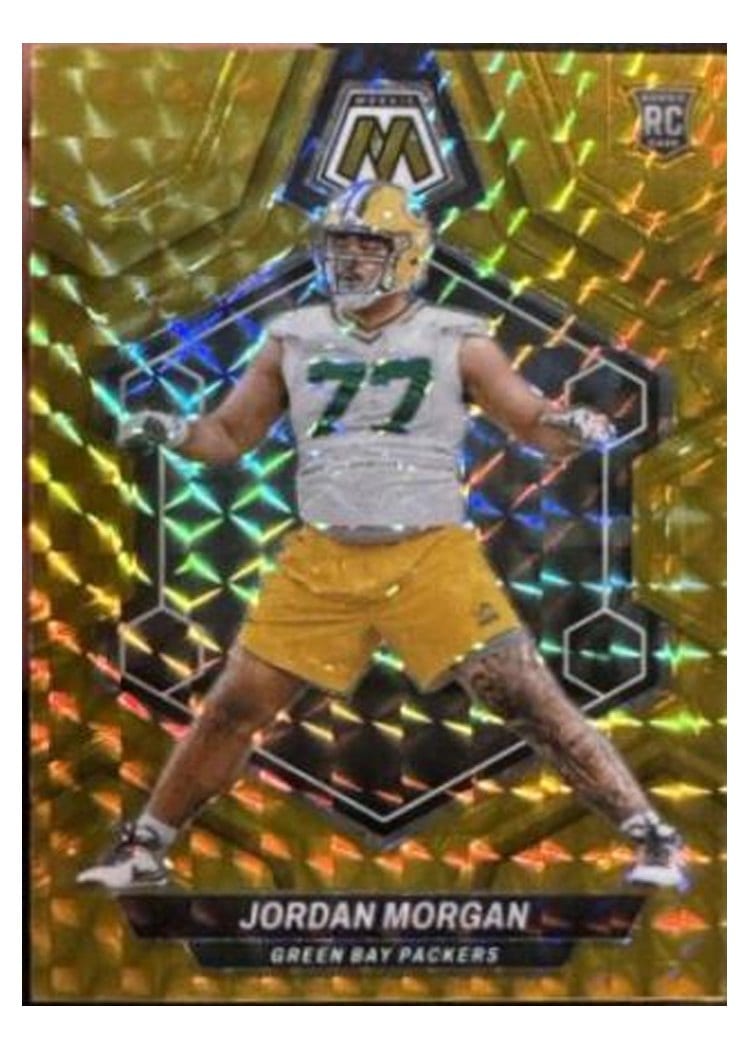 2024 Panini Mosaic Base Set Jordan Morgan Gold #325 card