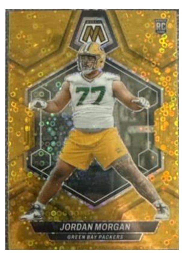 2024 Panini Mosaic Base Set Jordan Morgan No Huddle Gold #325 card