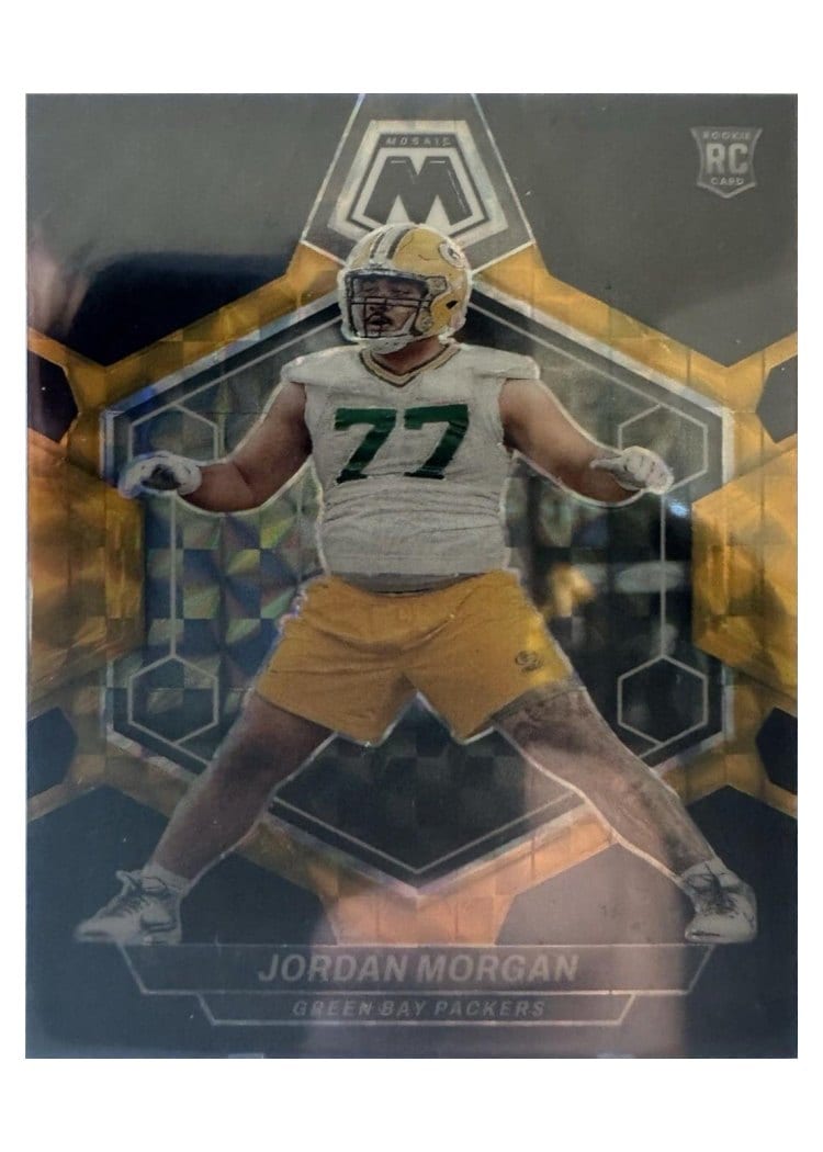 2024 Panini Mosaic Base Set Jordan Morgan Black Gold Choice #325 card