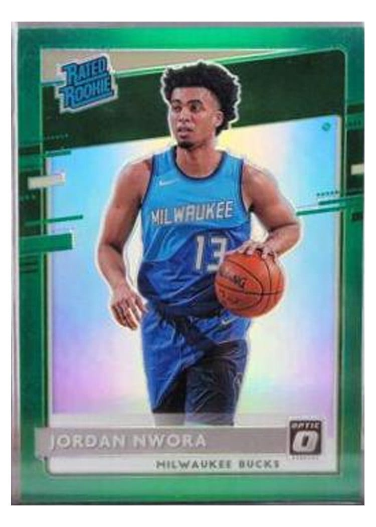 2020-21 Donruss Optic Base Set Jordan Nwora #189 card