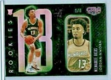 2020-21 Panini Chronicles Base Set Jordan Nwora #425 card