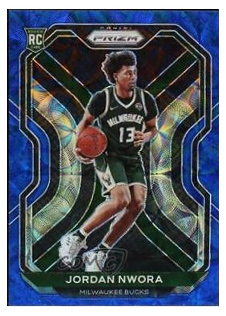 2020-21 Panini Prizm Base Set Jordan Nwora #273 card