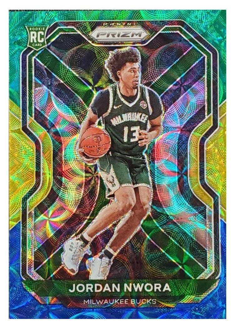 2020-21 Panini Prizm Base Set Jordan Nwora #273 card