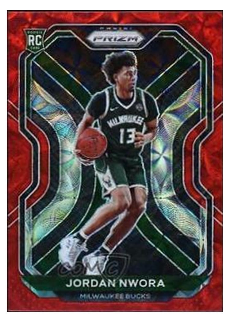 2020-21 Panini Prizm Base Set Jordan Nwora #273 card