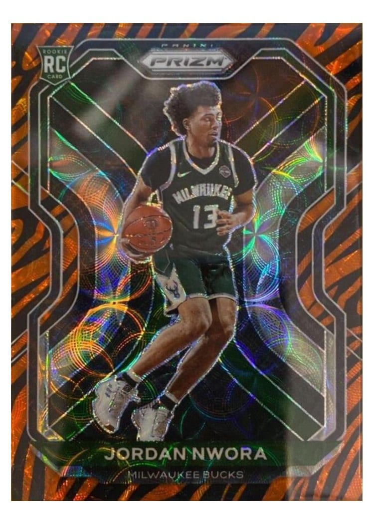 2020-21 Panini Prizm Base Set Jordan Nwora #273 card