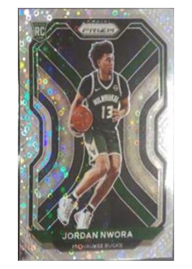 2020-21 Panini Prizm Base Set Jordan Nwora #273 card