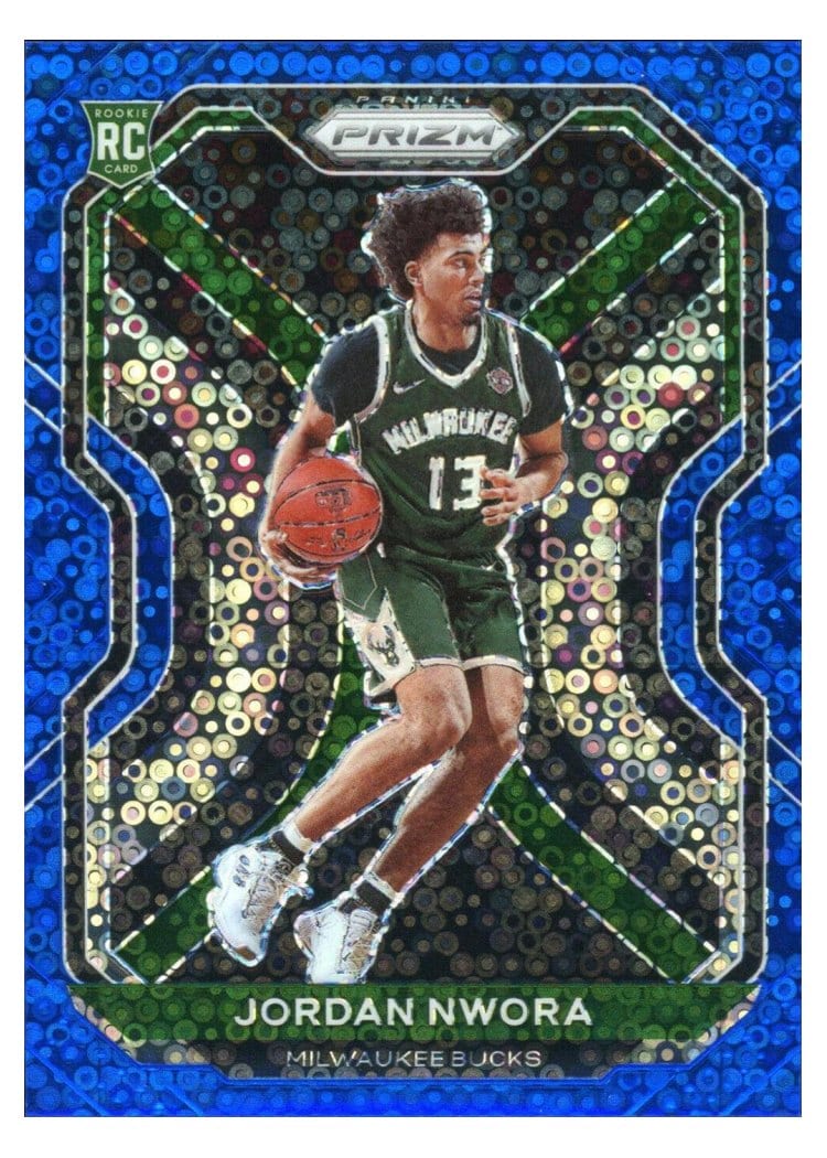 2020-21 Panini Prizm Base Set Jordan Nwora #273 card