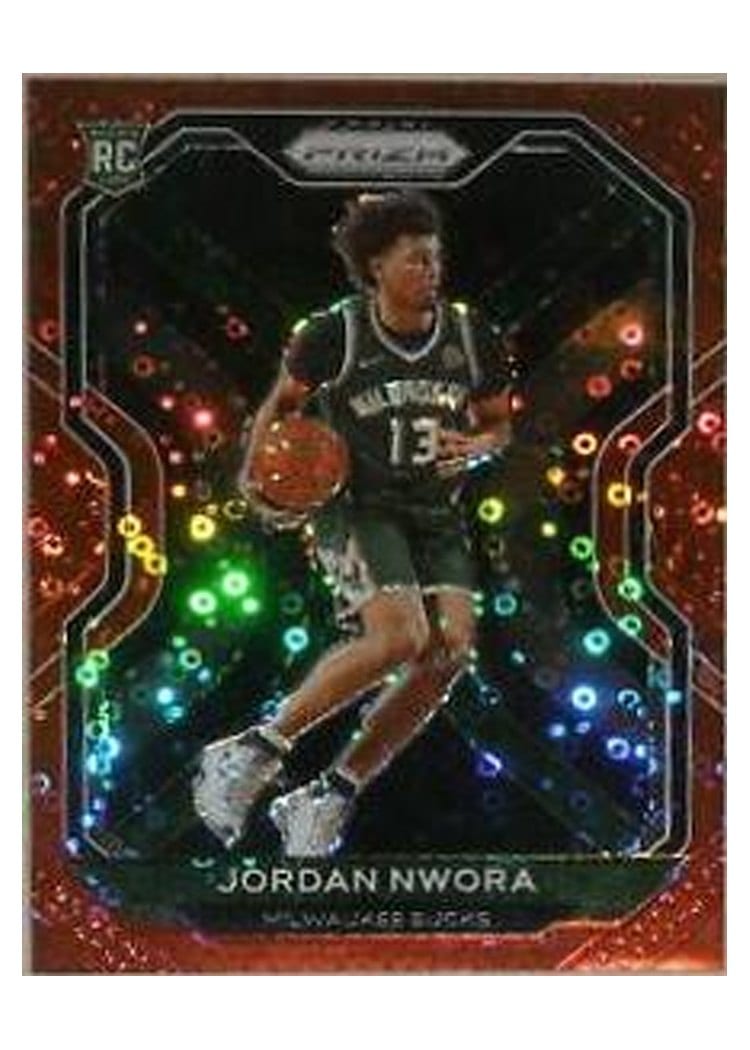 2020-21 Panini Prizm Base Set Jordan Nwora #273 card
