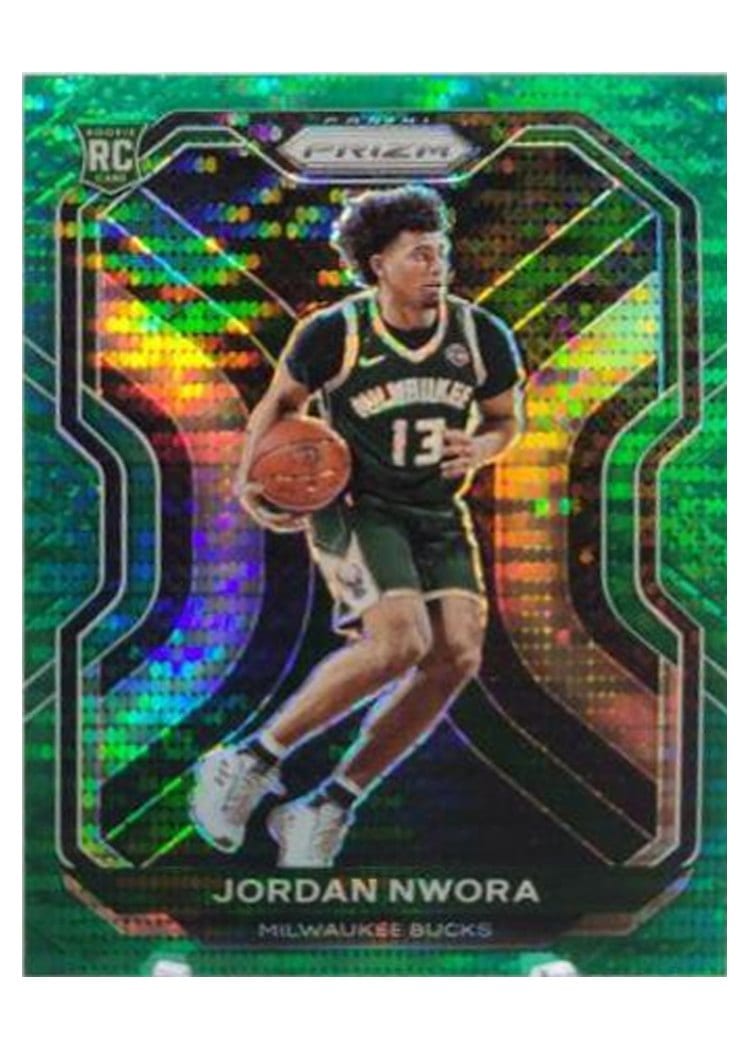 2020-21 Panini Prizm Base Set Jordan Nwora #273 card