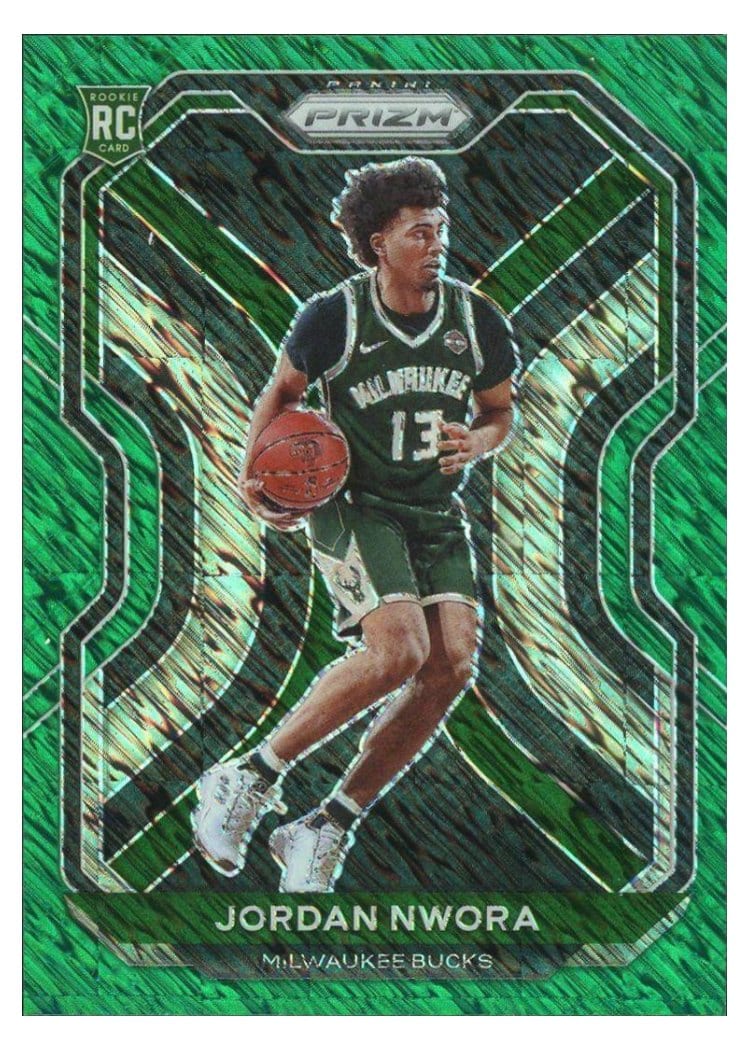 2020-21 Panini Prizm Base Set Jordan Nwora #273 card