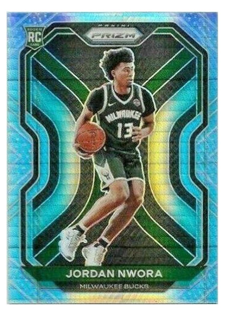 2020-21 Panini Prizm Base Set Jordan Nwora #273 card
