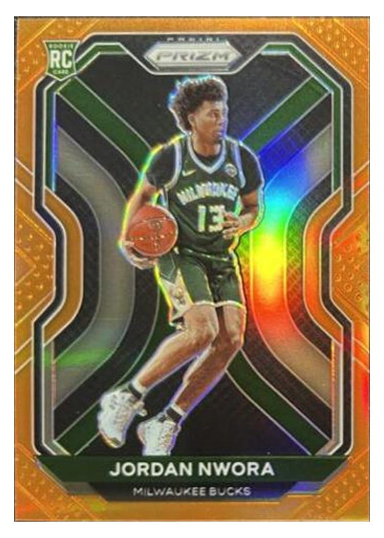 2020-21 Panini Prizm Base Set Jordan Nwora #273 card