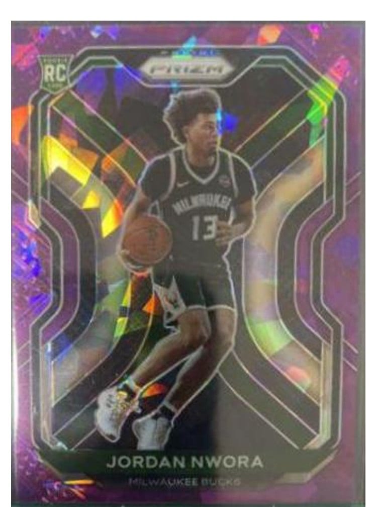 2020-21 Panini Prizm Base Set Jordan Nwora #273 card