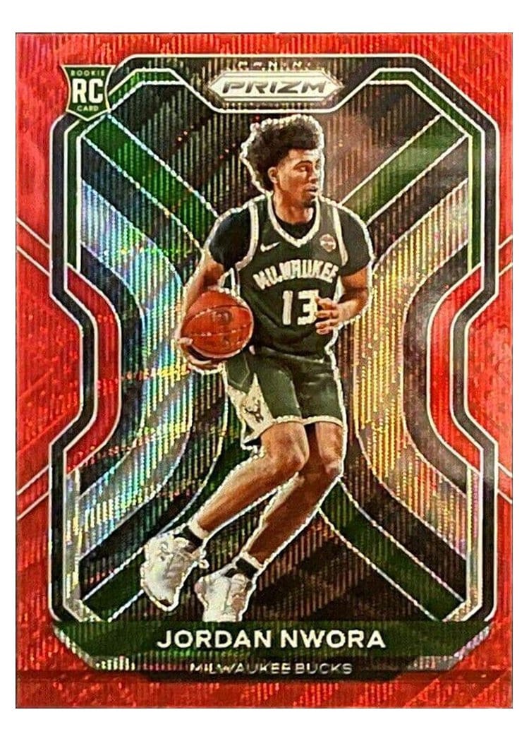 2020-21 Panini Prizm Base Set Jordan Nwora #273 card