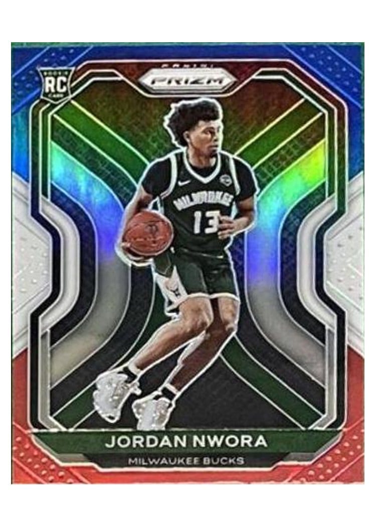 2020-21 Panini Prizm Base Set Jordan Nwora #273 card