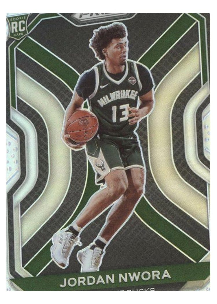 2020-21 Panini Prizm Base Set Jordan Nwora #273 card