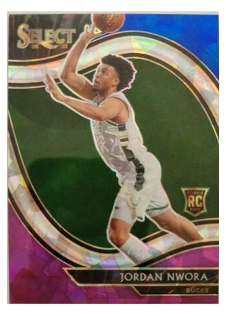 2020-21 Panini Select Base Set Jordan Nwora #262 card