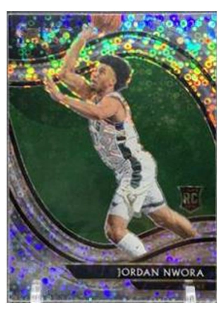2020-21 Panini Select Base Set Jordan Nwora #262 card