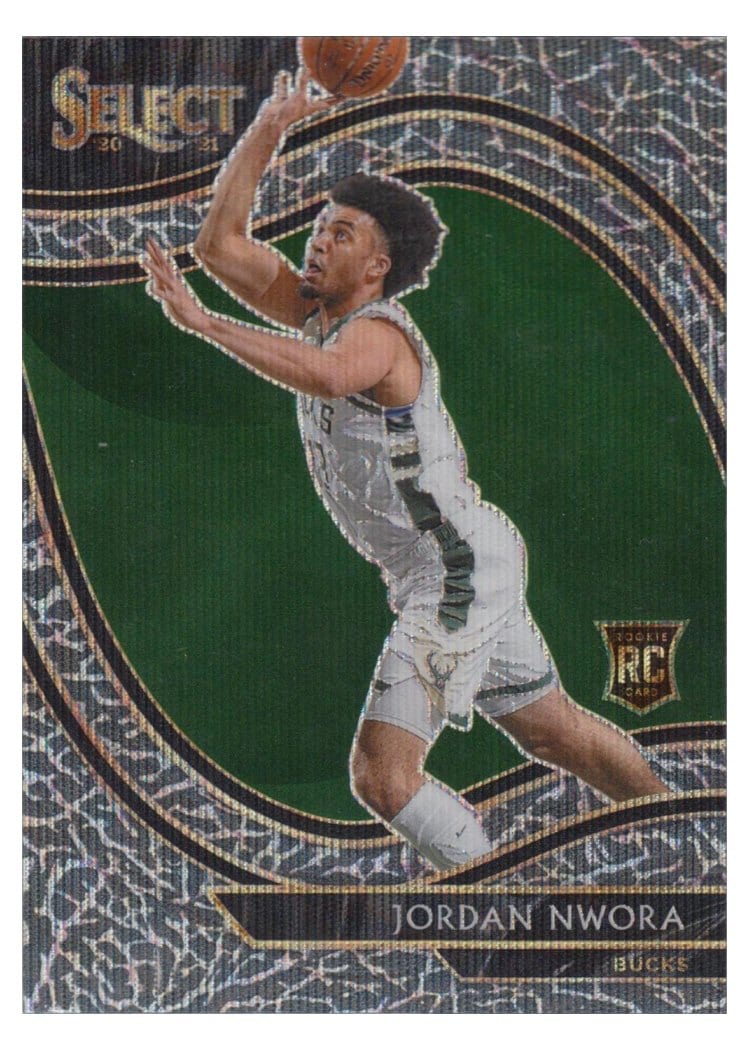 2020-21 Panini Select Base Set Jordan Nwora #262 card