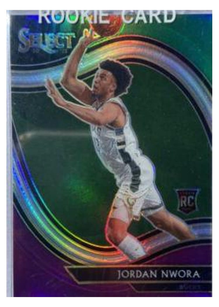 2020-21 Panini Select Base Set Jordan Nwora #262 card