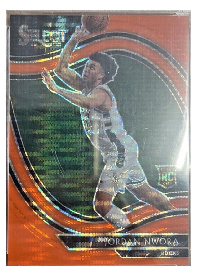 2020-21 Panini Select Base Set Jordan Nwora #262 card