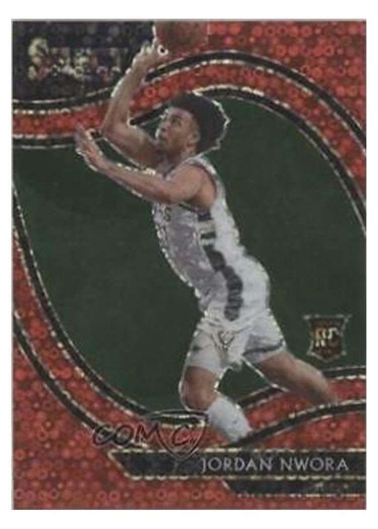 2020-21 Panini Select Base Set Jordan Nwora #262 card