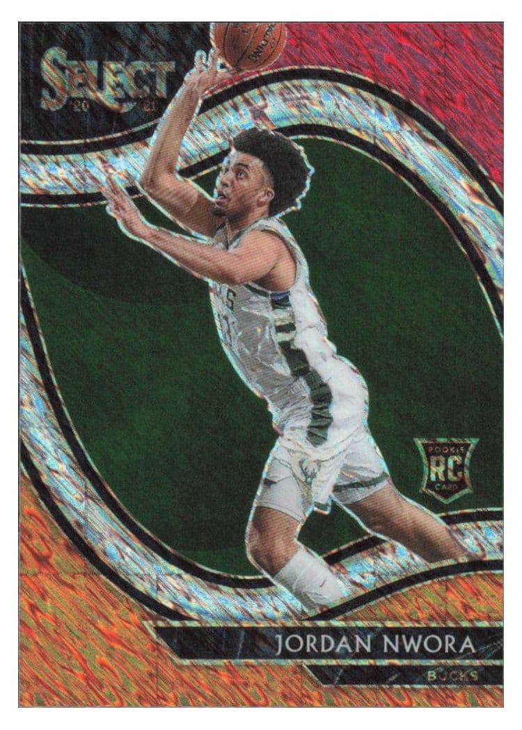 2020-21 Panini Select Base Set Jordan Nwora #262 card