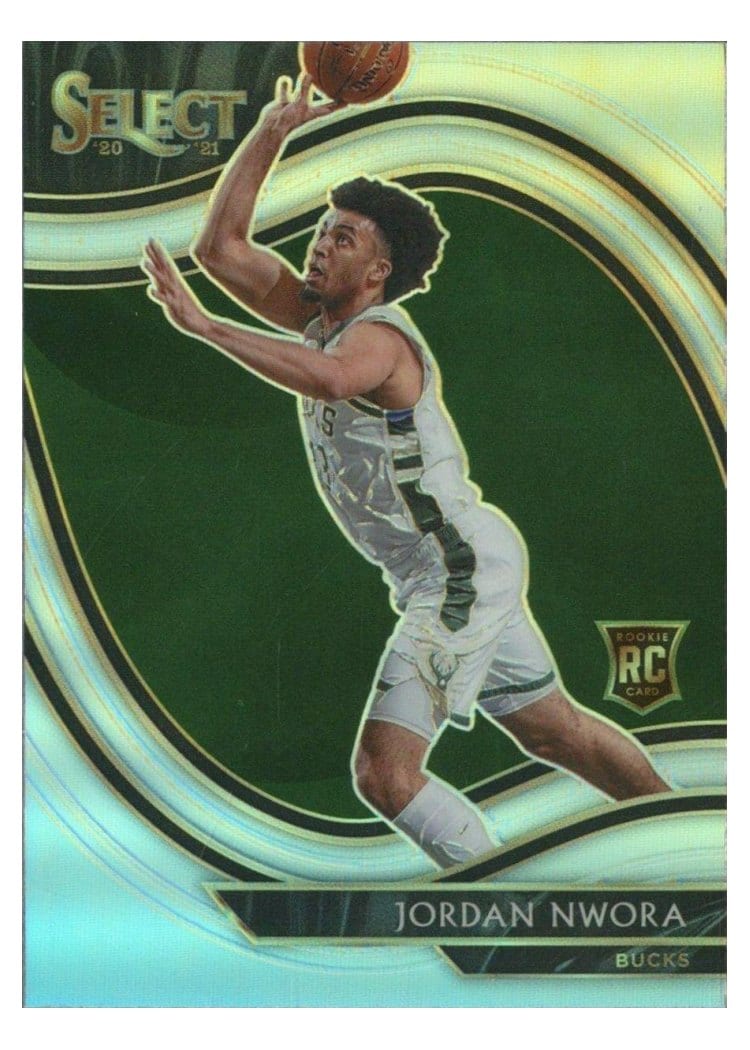 2020-21 Panini Select Base Set Jordan Nwora #262 card