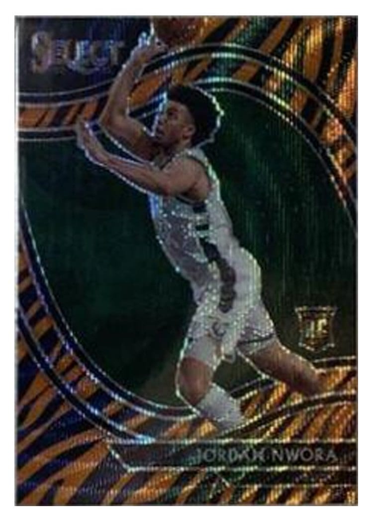 2020-21 Panini Select Base Set Jordan Nwora #262 card